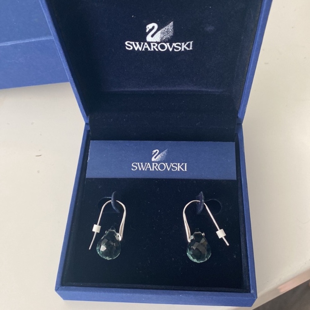 SWAROVSKI Lunar drop earrings